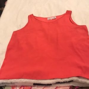 Orange tank top Blouse